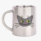 Кружка металлическая