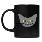 Кружка цветная UV-DTF