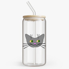 Банка с бамбуковой крышкой