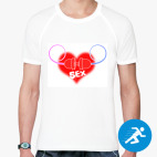 Мужская спортивная футболка