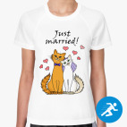 Женская спортивная футболка