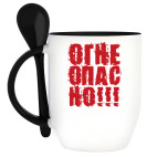 Кружка с ложкой