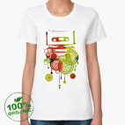 Женская футболка органик