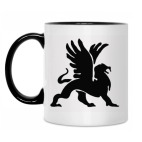 Кружка двухцветная