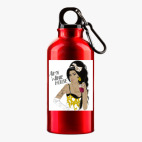 Металлическая бутылка 400 мл UV-DTF