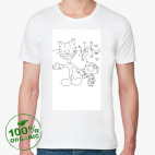 Мужская футболка органик