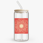 Банка с бамбуковой крышкой