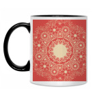 Кружка двухцветная