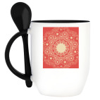 Кружка с ложкой