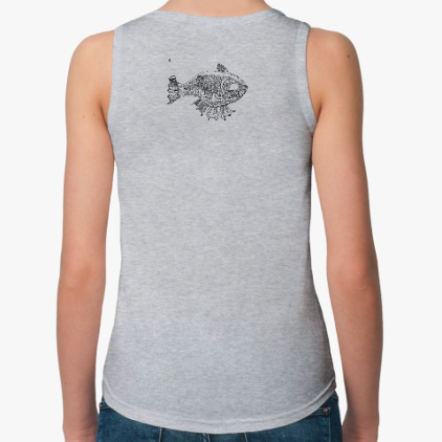 Женская майка Punk Fish