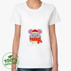 Женская футболка органик