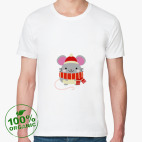 Мужская футболка органик