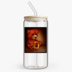 Банка с бамбуковой крышкой