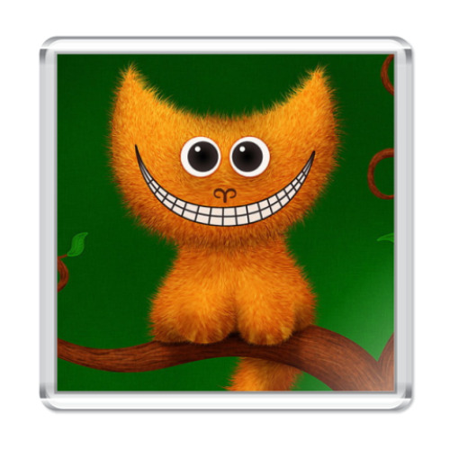 Магнит  Чеширский кот