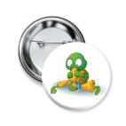 Добрый Черепашонок с морковкой