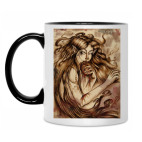 Кружка двухцветная