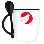 Кружка с ложкой