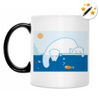 Кружка-хамелеон