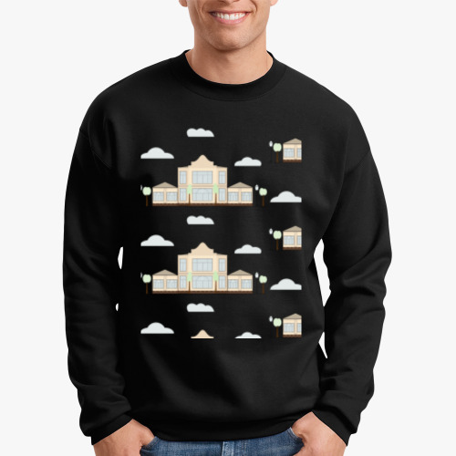 Свитшот Cottage pattern