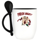 Кружка с ложкой