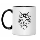 Кружка двухцветная