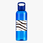 Прозрачная спортивная бутылка