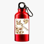 Металлическая бутылка 400 мл UV-DTF