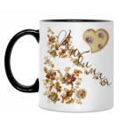 Кружка двухцветная