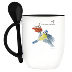 Кружка с ложкой