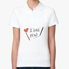 Женская рубашка поло