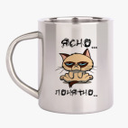 Кружка металлическая