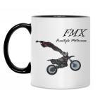 Кружка двухцветная