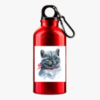 Металлическая бутылка 400 мл UV-DTF