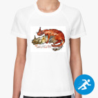 Женская спортивная футболка