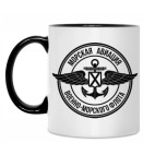 Двухцветная кружка Морская авиация