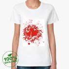 Женская футболка органик