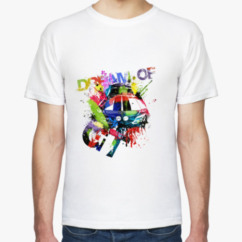 Футболка с принтом GT