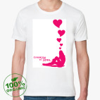 Мужская футболка органик