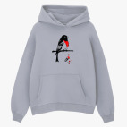 Толстовка худи оверсайз