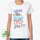 Женская футболка органик