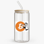 Банка с бамбуковой крышкой