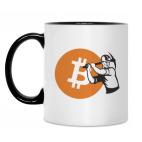 Кружка двухцветная