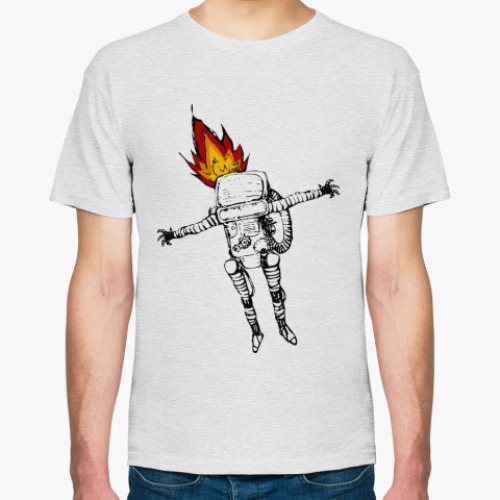 Футболка с принтом Робот