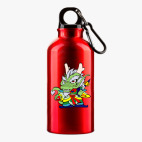 Металлическая бутылка 400 мл UV-DTF