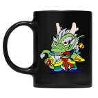 Кружка цветная UV-DTF