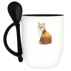 Кружка с ложкой