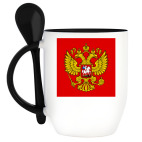 Кружка с ложкой