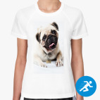 Женская спортивная футболка