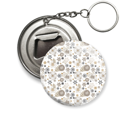 Брелок-открывашка с принтом графика