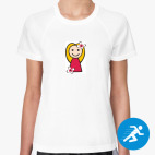 Женская спортивная футболка